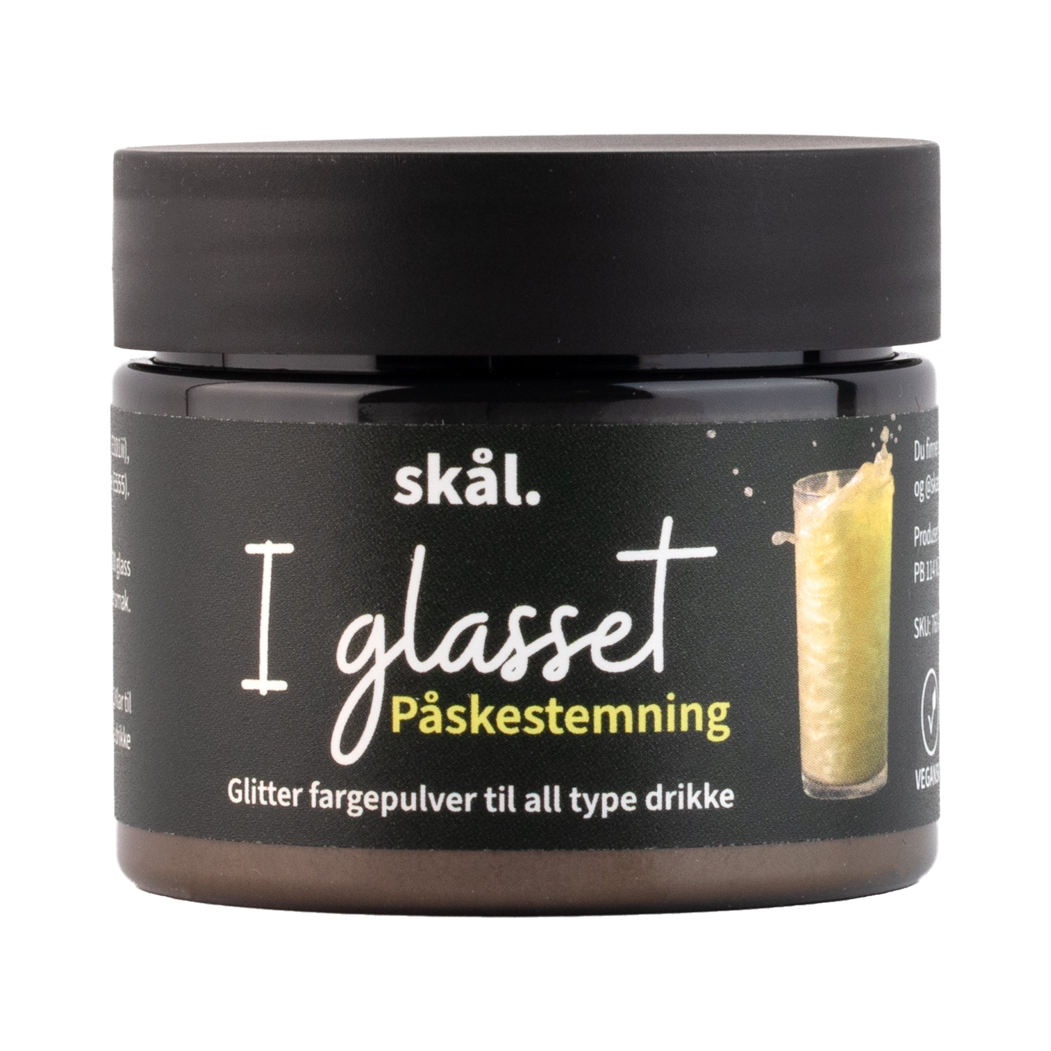 Glitterfarge I Glasset Påskestemning