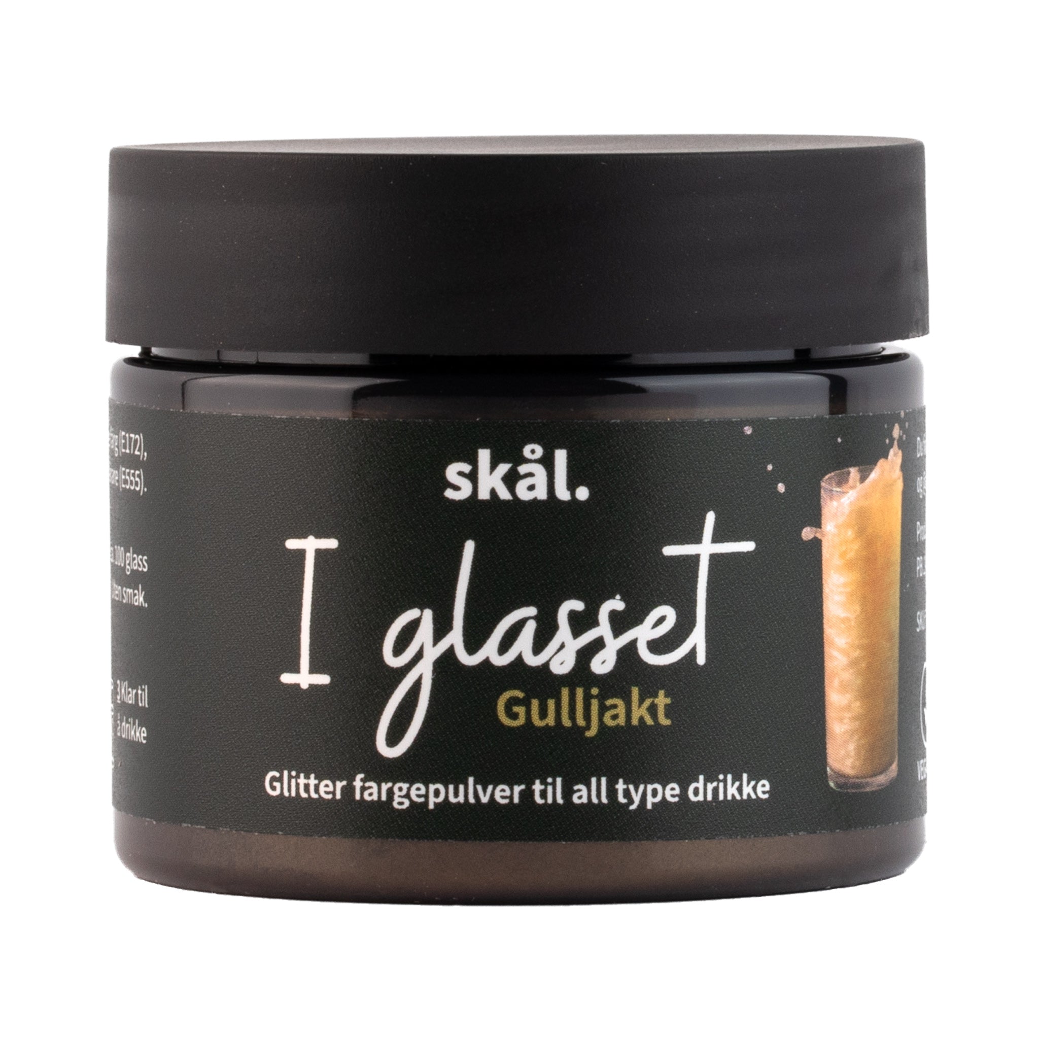 Glitterfarge I Glasset Gulljakt